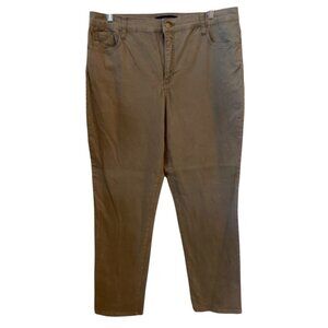 Bandolino Amy Jeans Straight Taupe Size 16